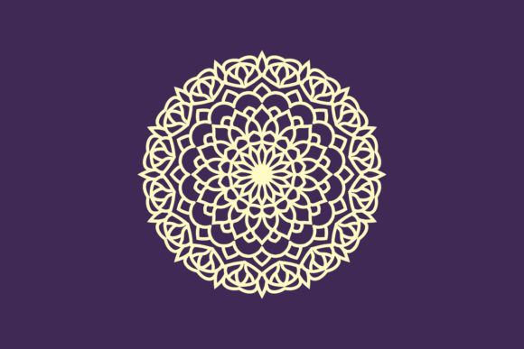 Beauty Arab Floral Mandala Illustration Graphics & Illustrations