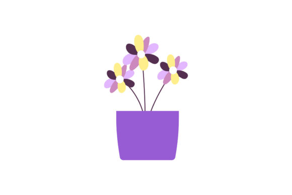Cute Floral Spring Design Art for Graphics and Illustrations