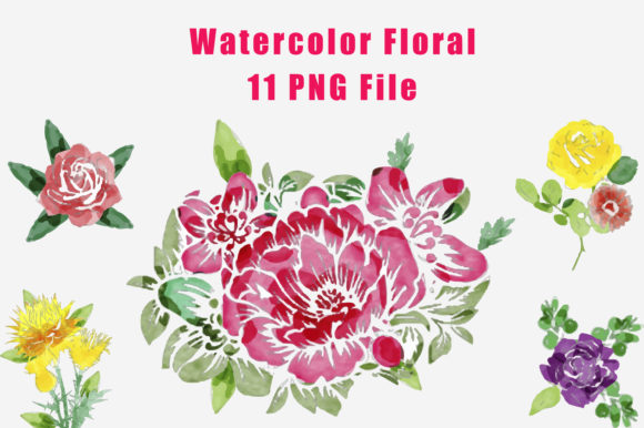 Digital Watercolor Floral Designs Review