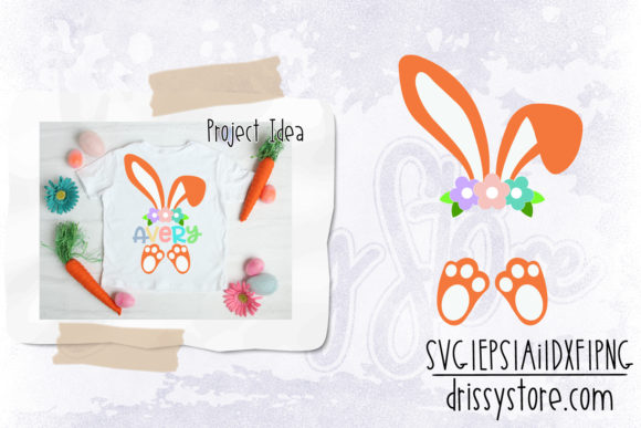 Floral Easter Bunny Graphics & Illustrations Review