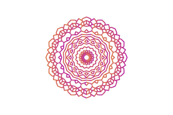 Floral Mandala Beauty Illustration: Premium Graphics for Branding