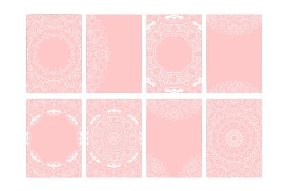 Floral Ornament. Cover, Magazine. Set: A Fresh Graphics & Illustrations Review