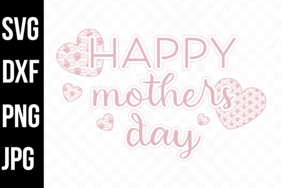 Happy Mothers Day Blush Pink Floral Graphics & Illustrations Review